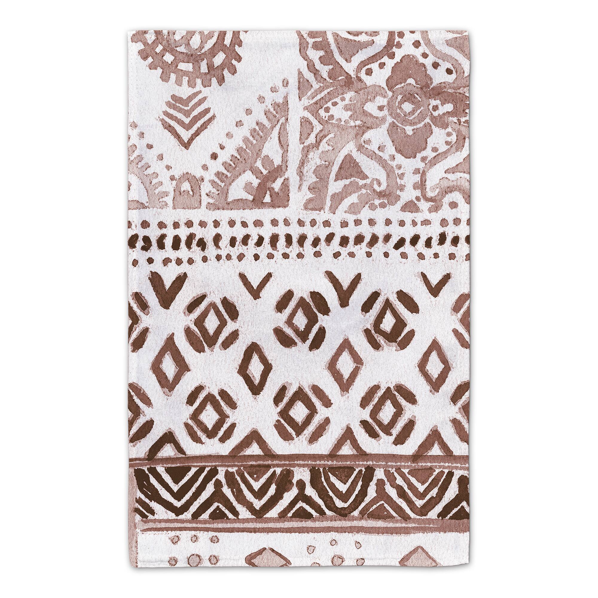 Deep Red You Are Home Tea Towel Set